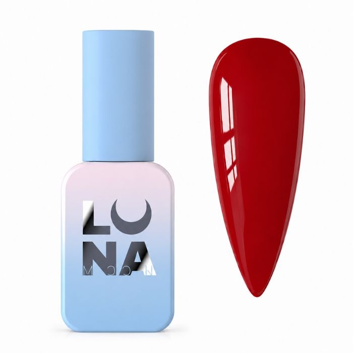 Lunamoon Smalto Semipermanente 11 8ml - Rosso RubinoLunamoon Smalto Semipermanente 11 8ml - Rosso Rubino