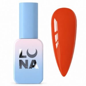 Lunamoon Smalto Semipermanente 142 8ml - Rosso Corallo Neon