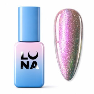 Lunamoon Smalto Semipermanente 202 8ml - Rosa Prisma Glitter
