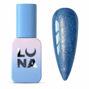 Lunamoon Smalto Semipermanente 205 8ml - Blu Oceano Glitter