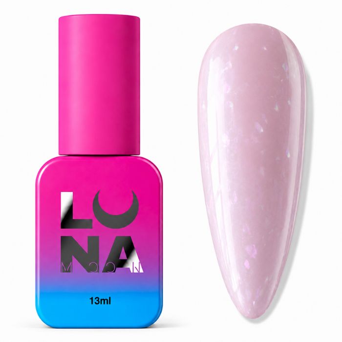 Lunamoon Crystal Base 4 13ml - Rosa Opale