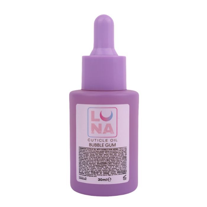 Lunamoon Cuticle Oil Bubble Gum 30ml