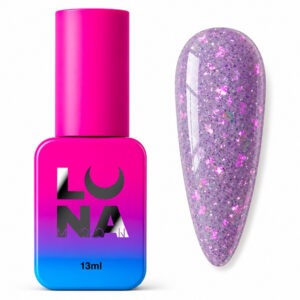 Lunamoon Light Acrygel 40 13ml - Lilla Glitter Opale