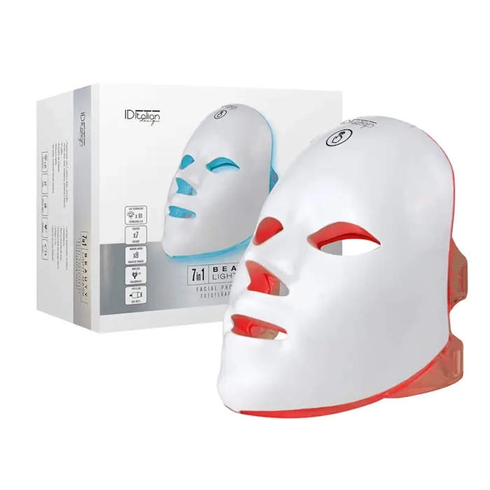 Italian Design Maschera Led Fototerapia 7 In 1
