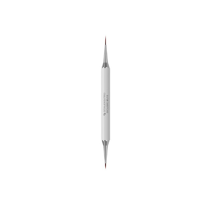 Staleks Pennello Doppio Per Gel 7mm Liner 12mm Exclusive