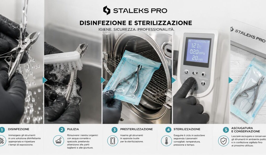 Sterilizzare gli Strumenti Staleks in Autoclave: La Guida Ufficiale per non Rovinare i tuoi Ferri