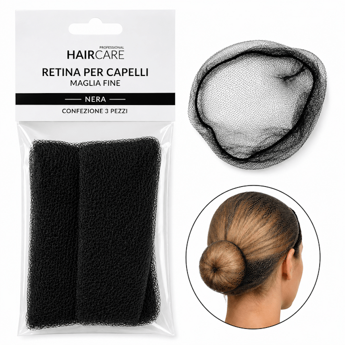 Retina Invisibile Nera 3pz