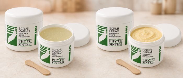 scrub marino e scrub cream Phytosintesi